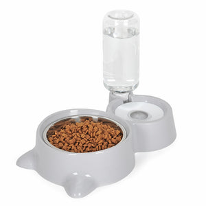 Cat/Dog Bowl with Water Feeder